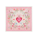 Foulard carré Penelope Pink – Rose - Fable England