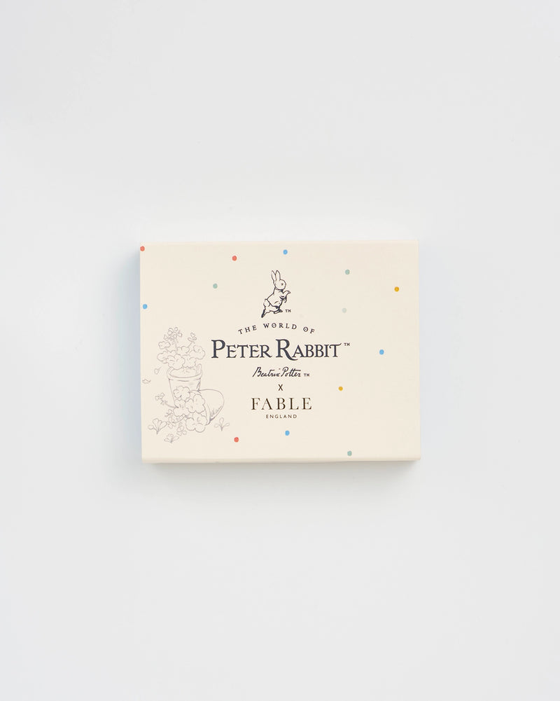 Boucles d’oreilles Fable England – Peter Rabbit en émail peint à la main