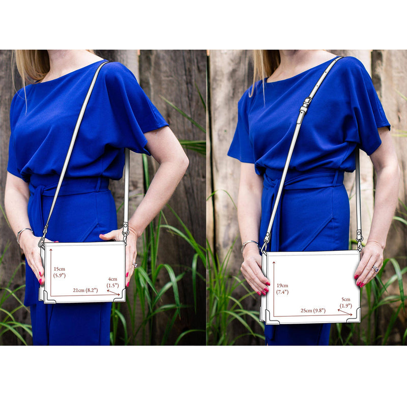 Sac à main Orgueil et Préjugés – Sac livre Jane Austen vert