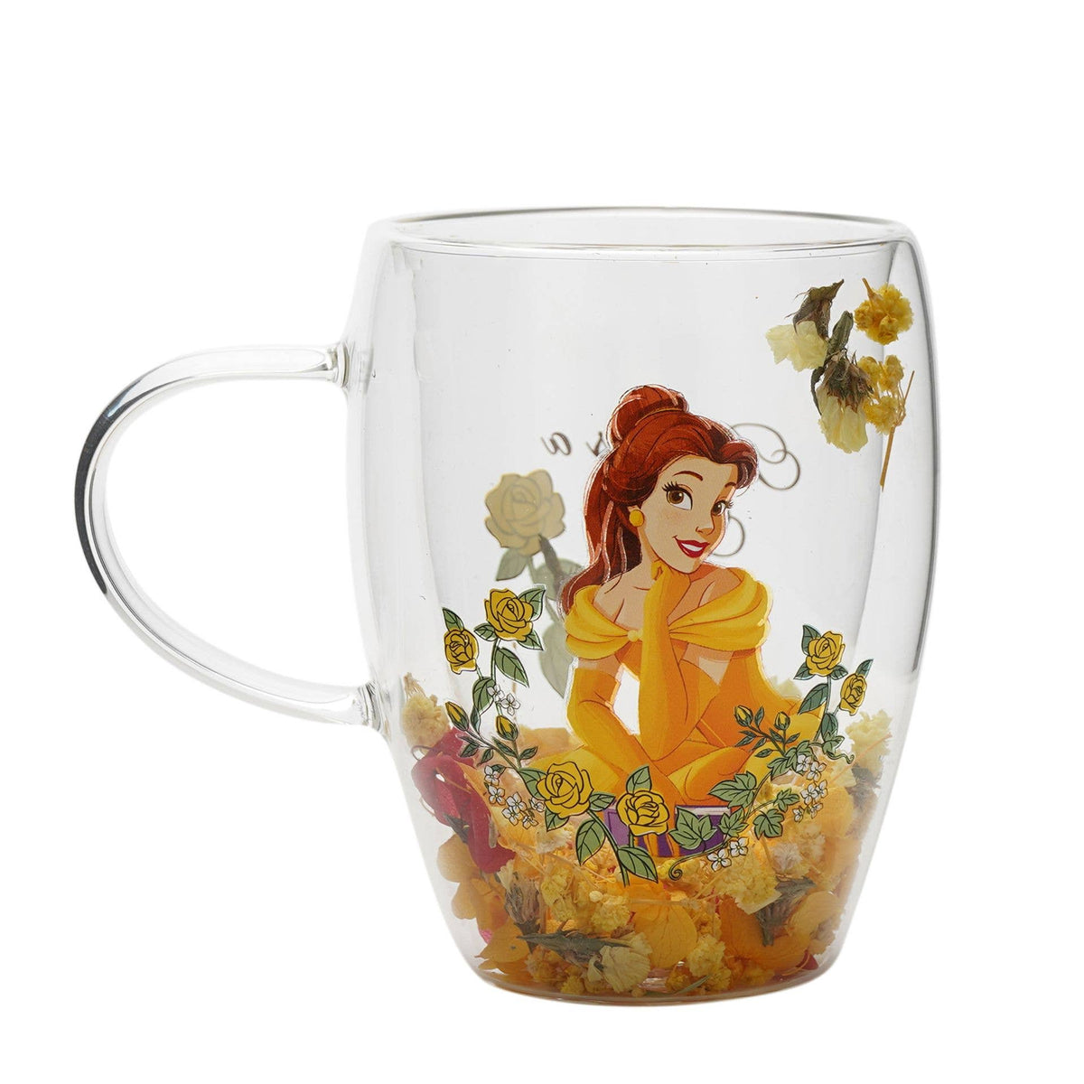 Mug double paroi Disney Princesse Pastel – Belle (La Belle et la Bête)