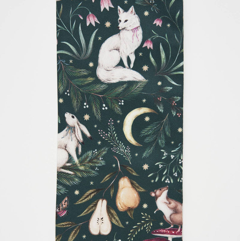 Foulard skinny Niva – Forêt enchantée - Fable England