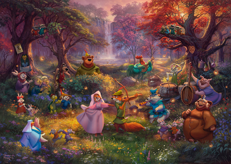 Puzzle Disney Robin des Bois – 1000 pièces – Thomas Kinkade Studios
