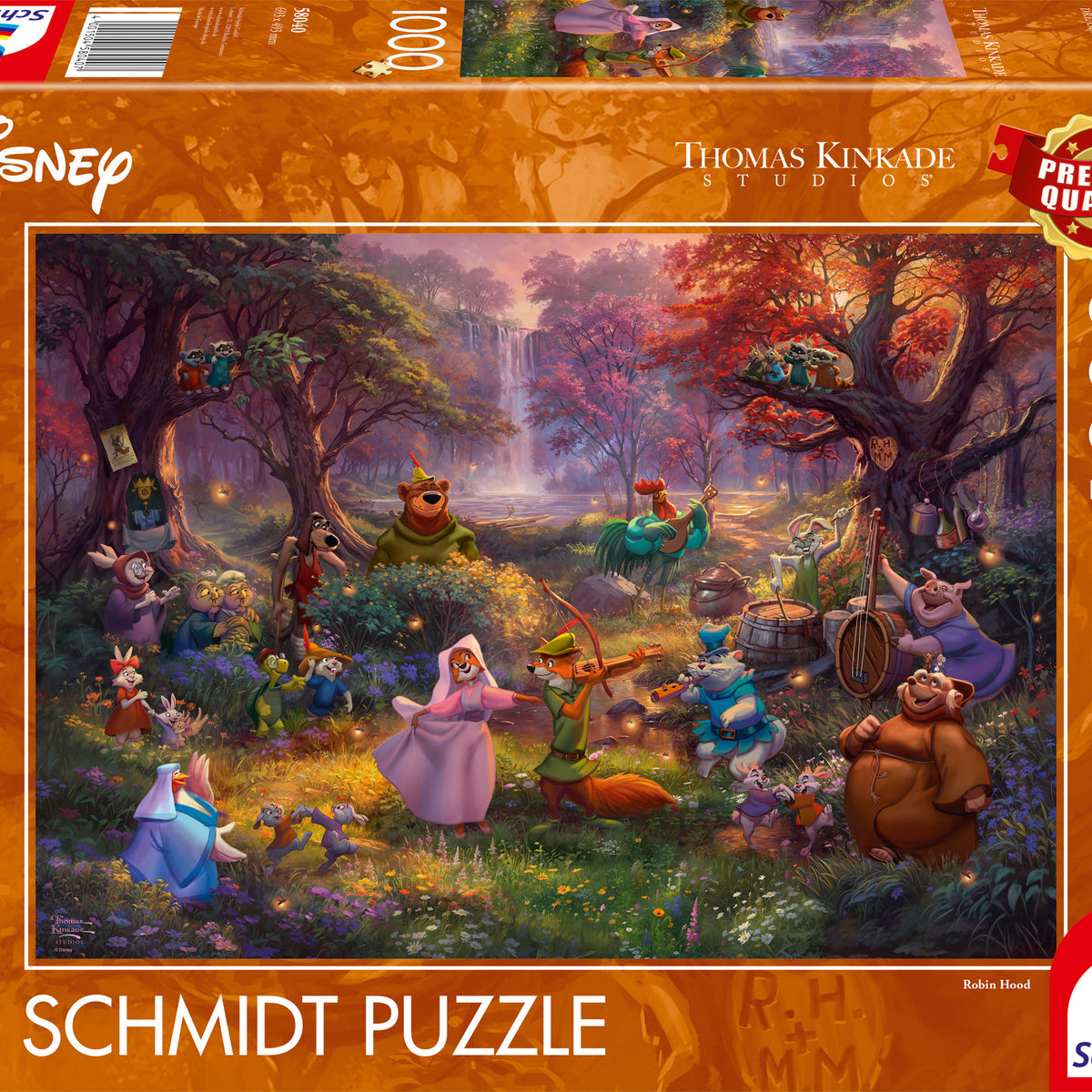 Puzzle Disney Robin des Bois – 1000 pièces – Thomas Kinkade Studios