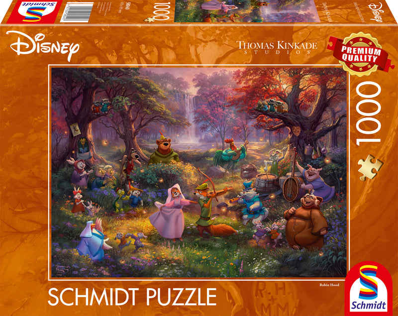 Puzzle Disney Robin des Bois – 1000 pièces – Thomas Kinkade Studios