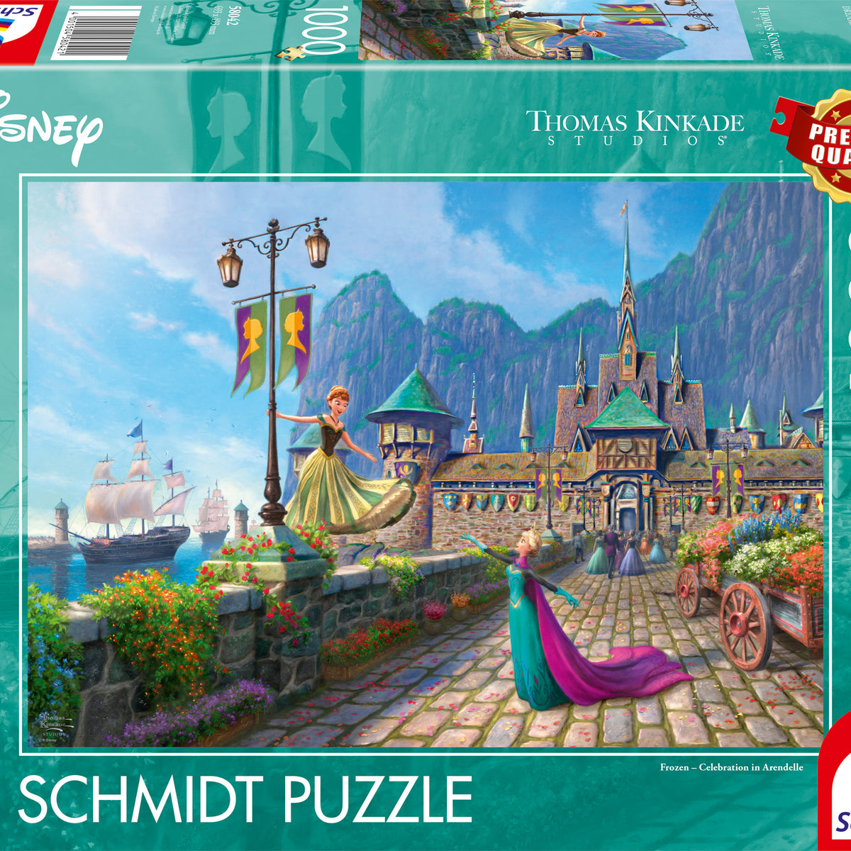 Puzzle La Reine des Neiges - 1000 pièces - Puzzle Disney Thomas Kinkade