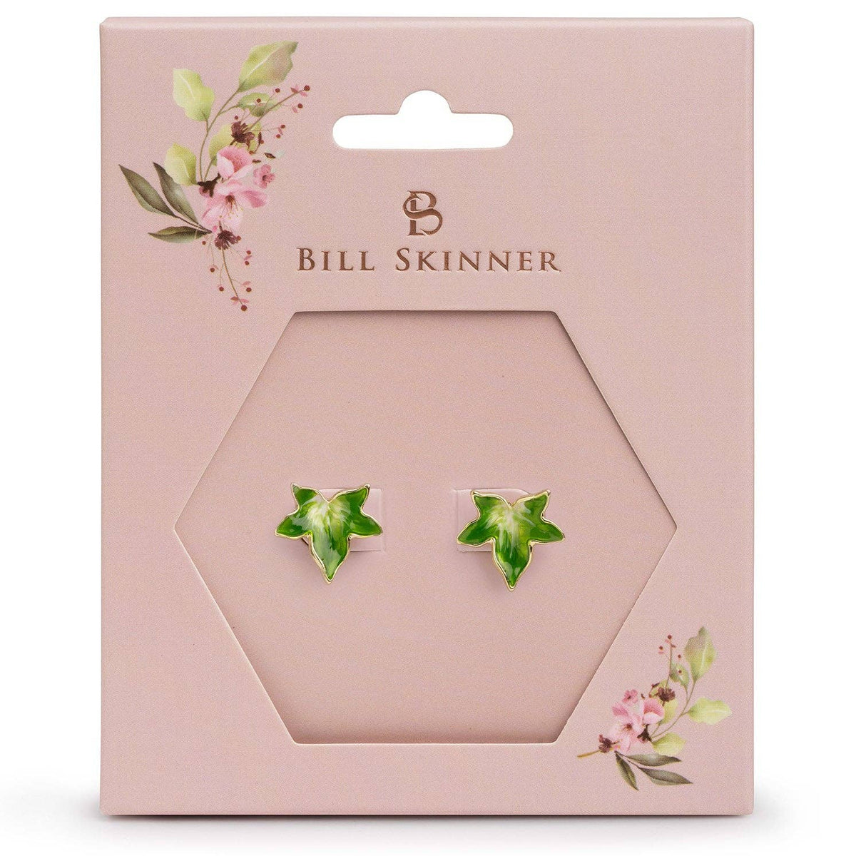 Boucles d'oreilles Feuilles de Lierre - Bill Skinner
