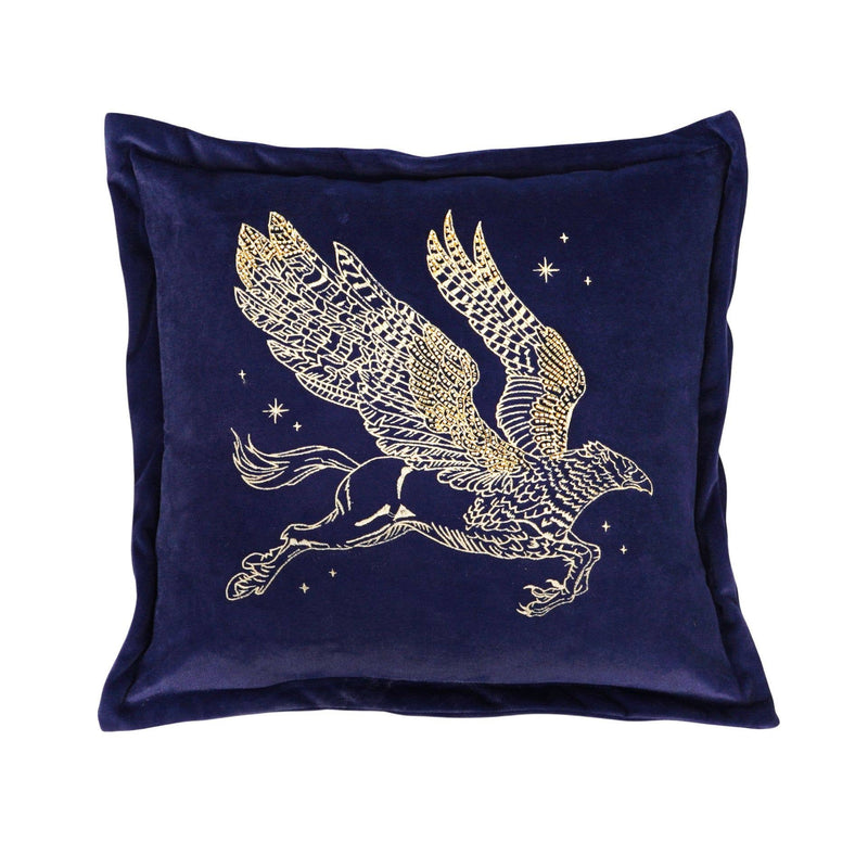 Coussin Harry Potter – Buck brodé en velours