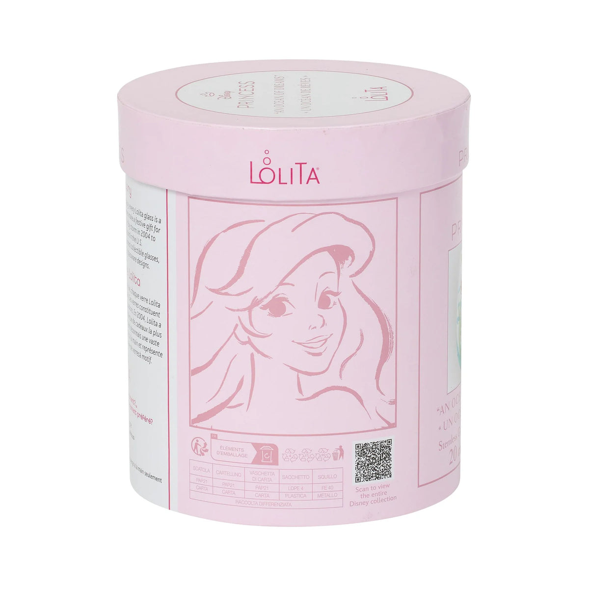 Verre Disney Ariel