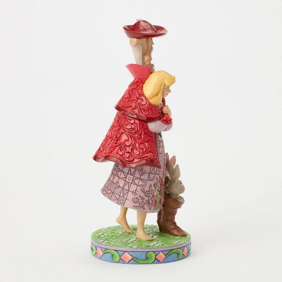 Figurine Disney Traditions Jim Shore, Aurore de La Belle au Bois Dormant et ses amis de la forêt