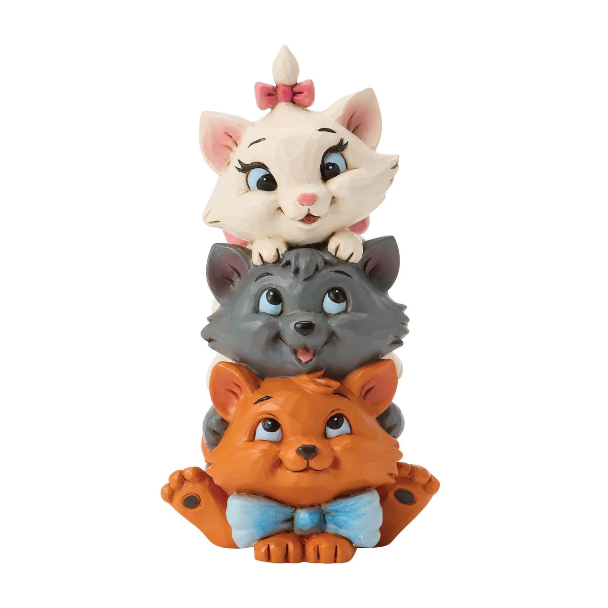 Figurine Disney Traditions Les Aristochats – Marie, Berlioz et Toulouse – Jim Shore