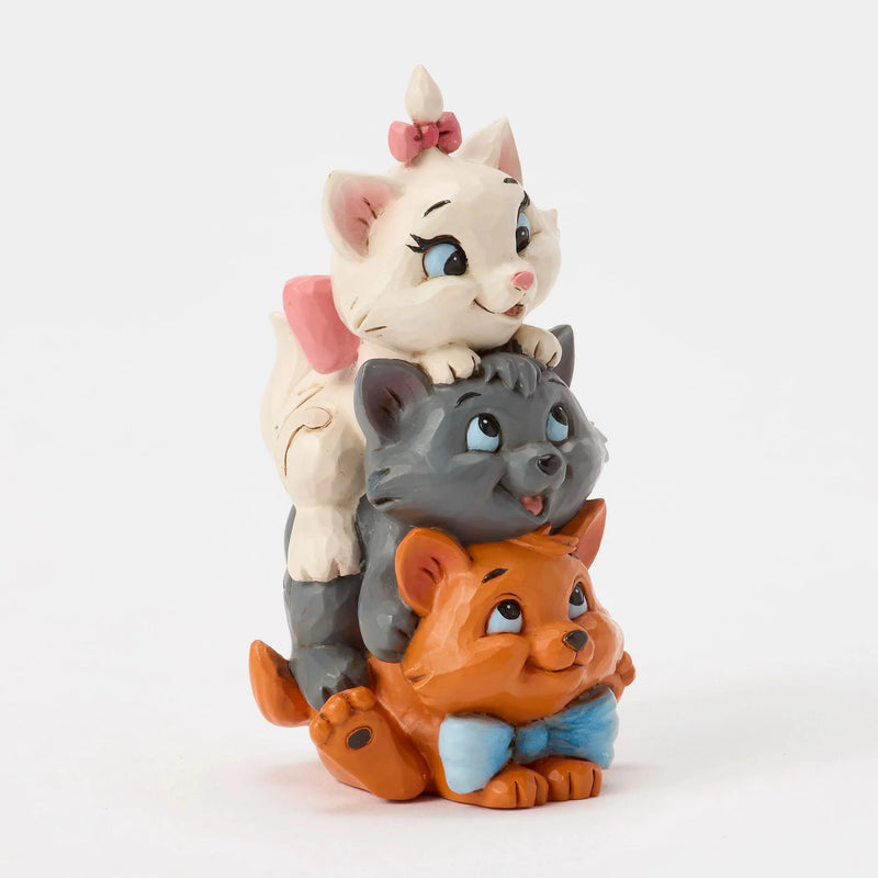 Figurine Disney Traditions Les Aristochats – Marie, Berlioz et Toulouse – Jim Shore