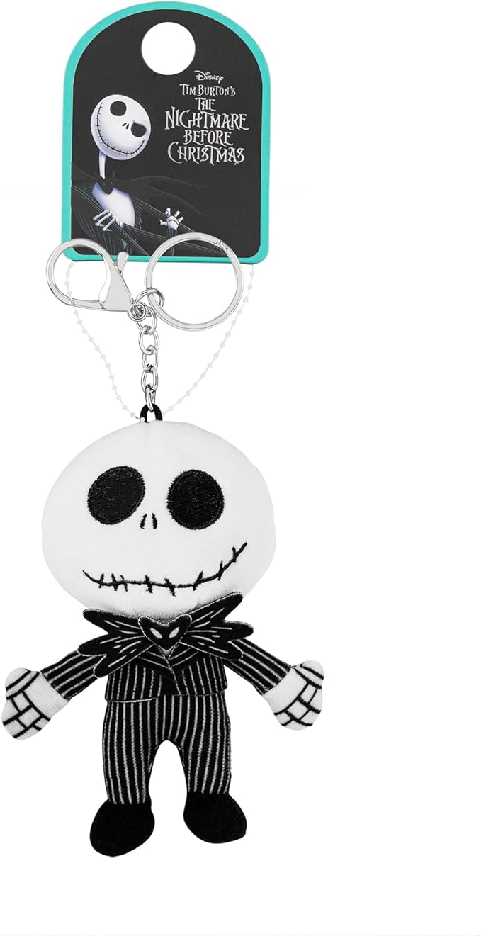 Porte-clé JACK Skellington Peluche - L'étrange Noël de M.Jack