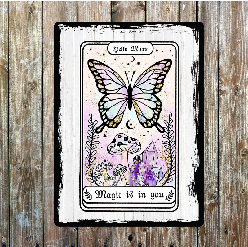 Plaque métal Magic Is In You