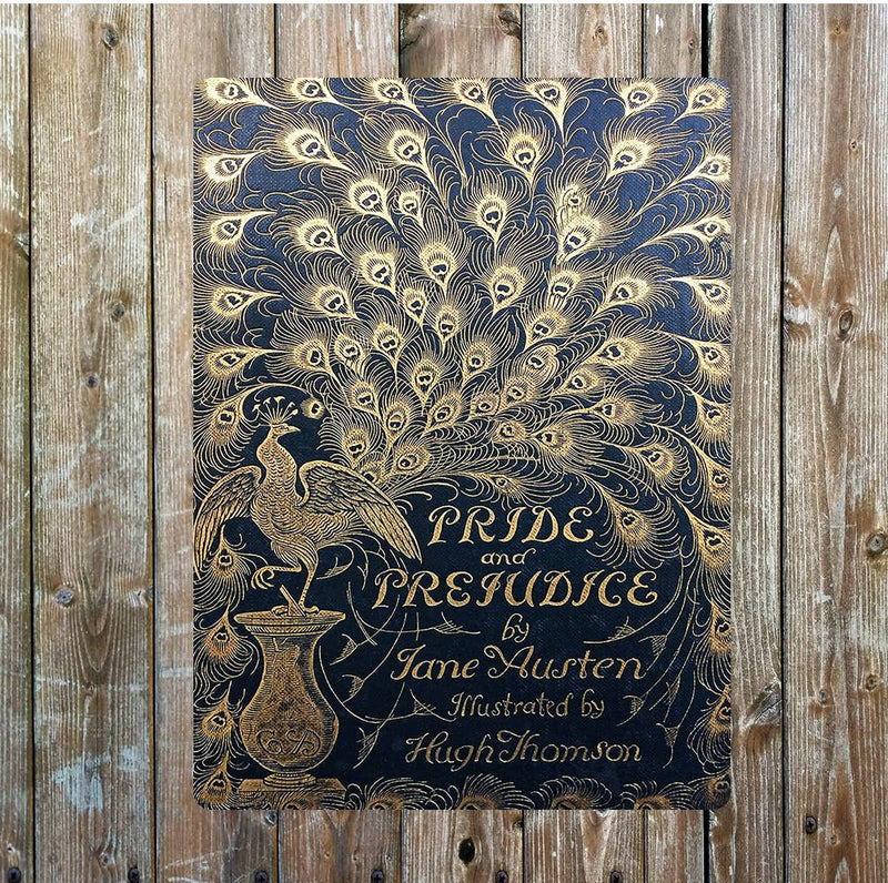Plaque en métal Pride and Prejudice de Jane Austen