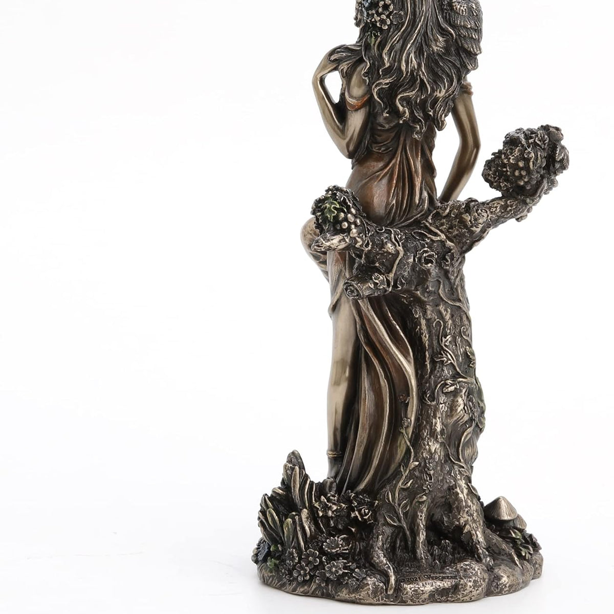 Figurine Blodeuwedd Veronese Design – Déesse Fleurie Celtique avec Chouette