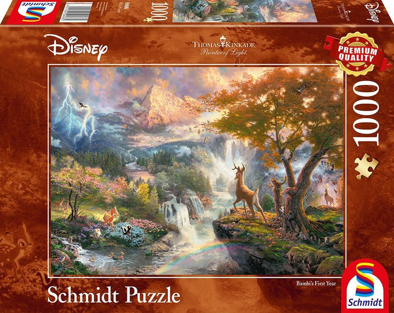 Puzzle Disney Thomas Kinkade – Bambi – 1000 pièces