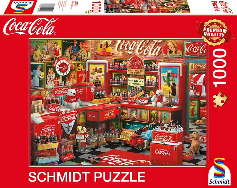 Puzzle Schmidt 1000 pièces – Collection Coca-Cola Vintage - La Boutique
