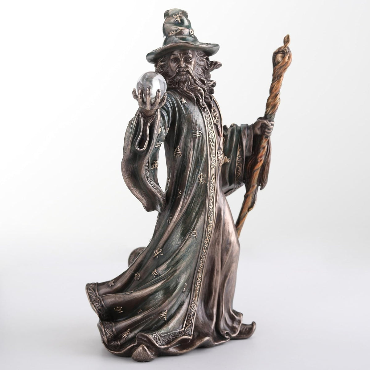 Statue de magicien inspiré de Merlin -  Veronese Design