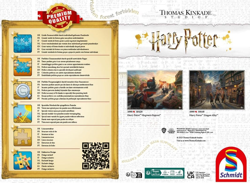 Puzzle Schmidt 1000 pièces – Harry Potter dans le Chemin de Traverse