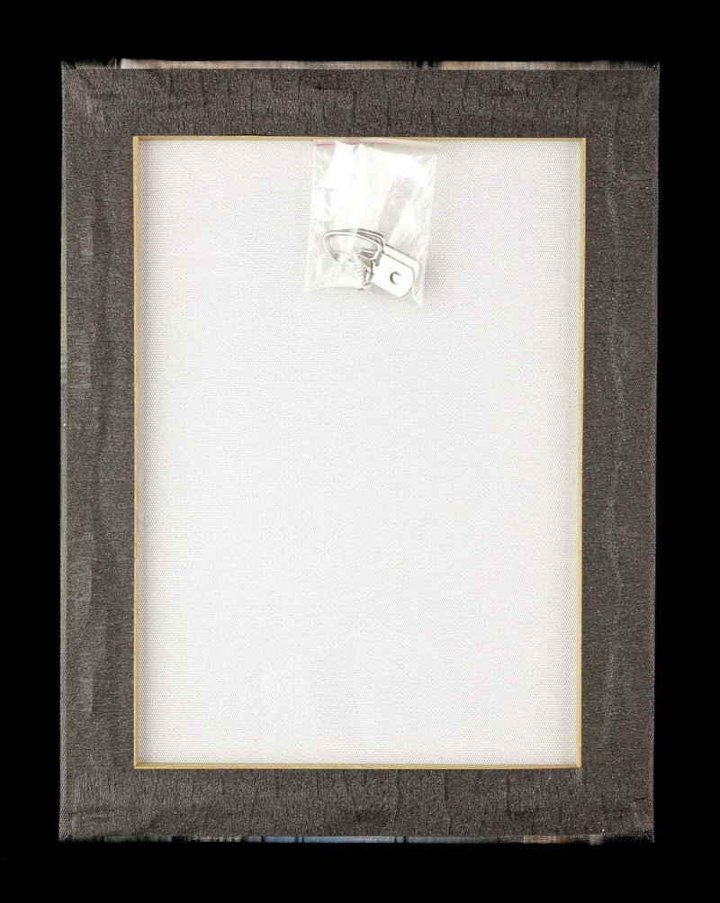 Tableau ésotérique – Chat mystique au grimoire et baguette magique - Lisa Parker