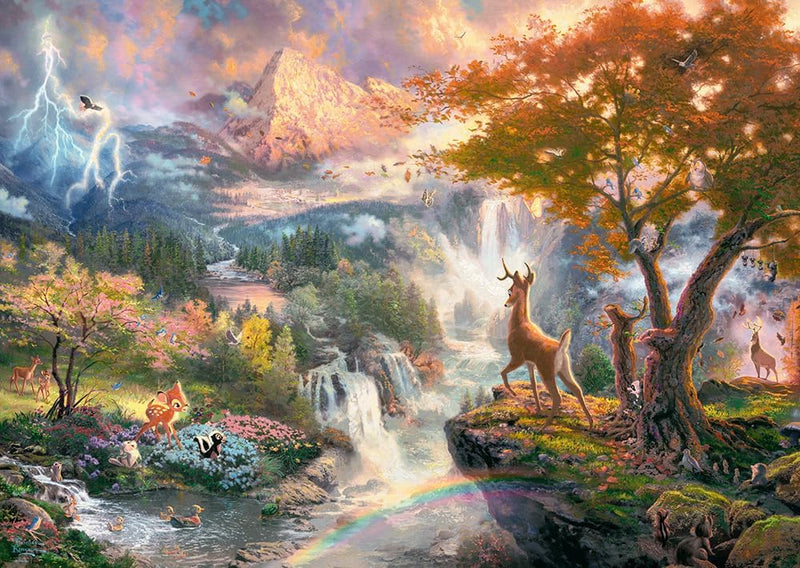 Puzzle Disney Thomas Kinkade – Bambi – 1000 pièces