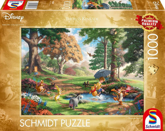 Puzzle Disney Thomas Kinkade – Winnie l’Ourson et ses amis – 1000 pièces