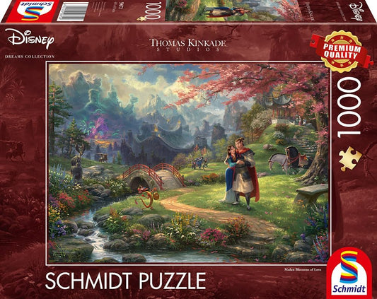 Puzzle Disney Thomas Kinkade – Mulan – 1000 pièces