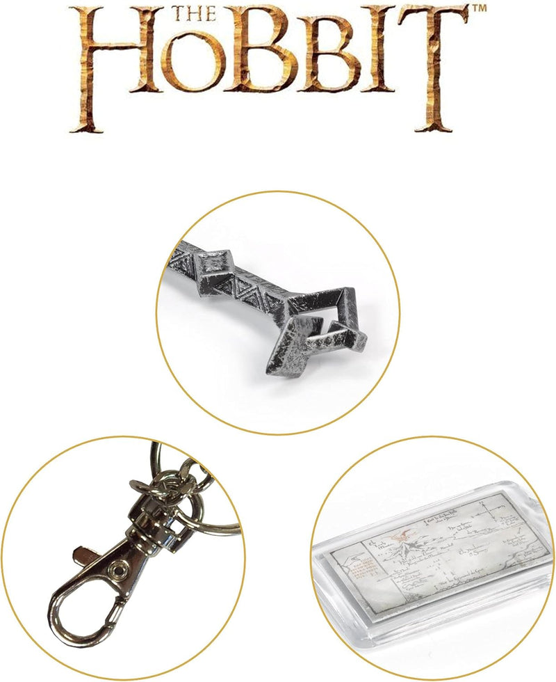 Porte-clés Clé de Thorin & Carte de Thrór – The Noble Collection