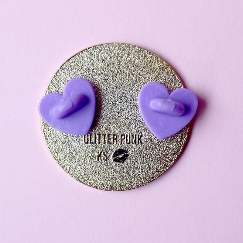 Pin's Chat cosmique — Collection Art Nouveau