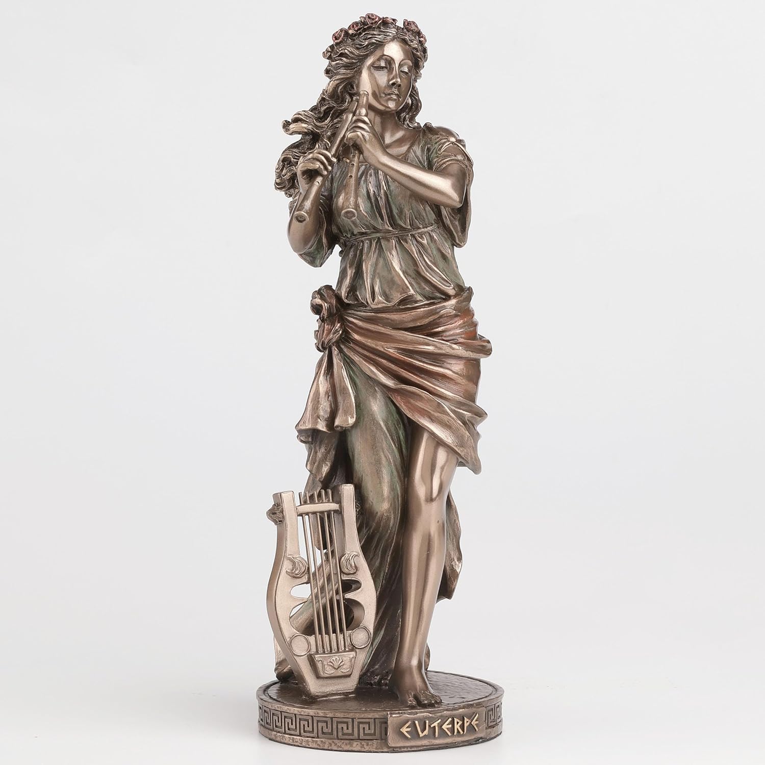 Statue Euterpe – Muse grecque de la musique - Veronese Design