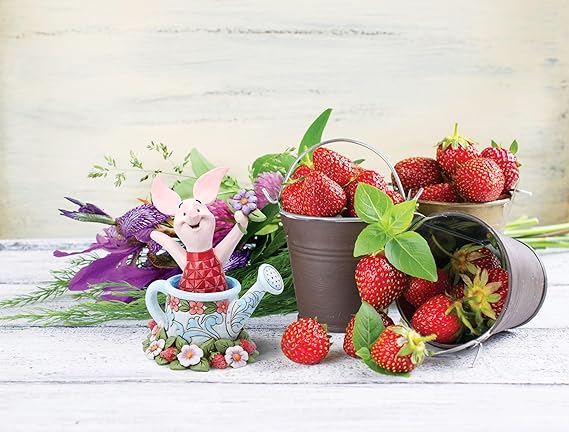 Figurine Porcinet Jim Shore Disney Traditions – Porcinet dans un arrosoir fleuri