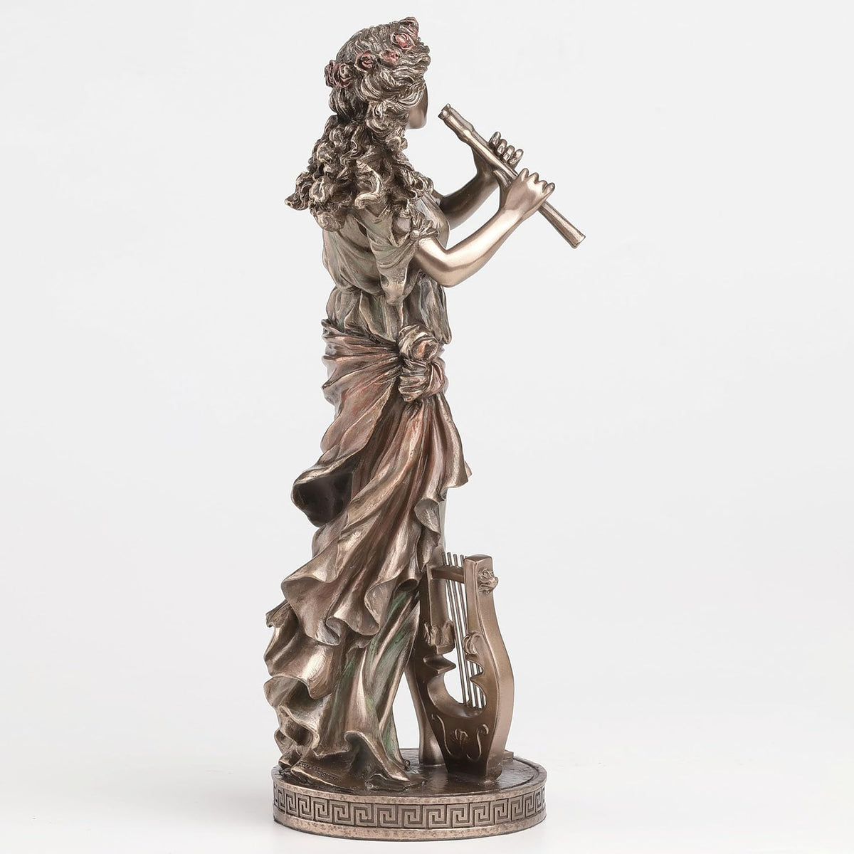 Statue Euterpe – Muse grecque de la musique - Veronese Design