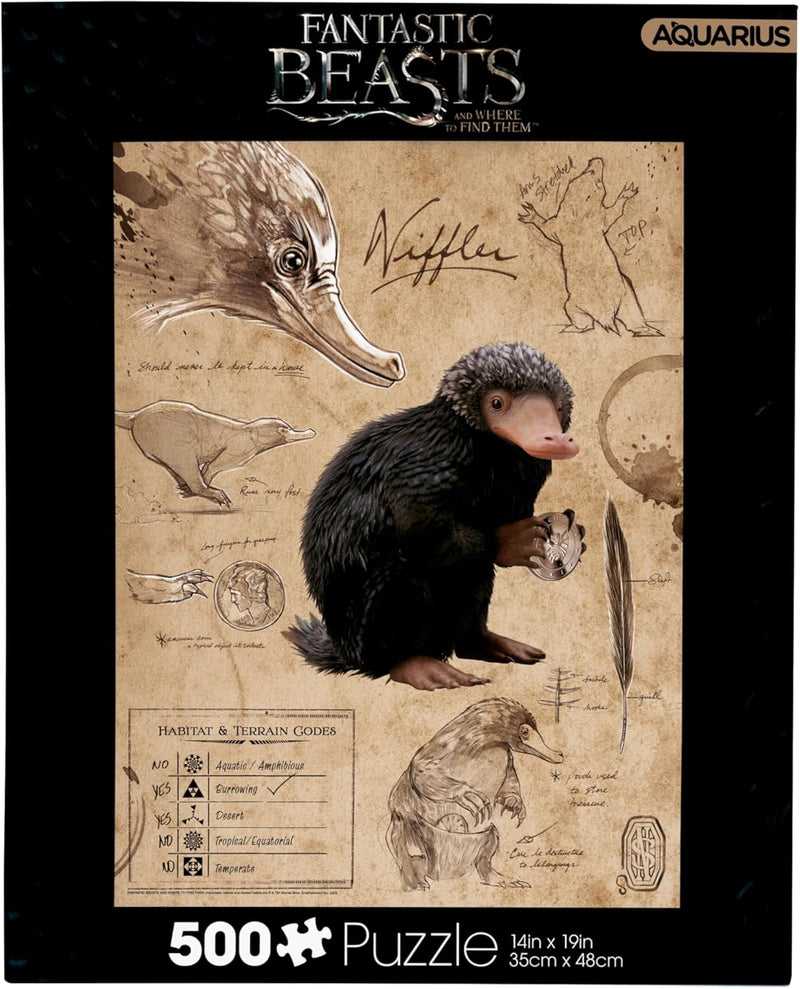 Puzzle Les Animaux Fantastiques – Niffleur – 500 pièces