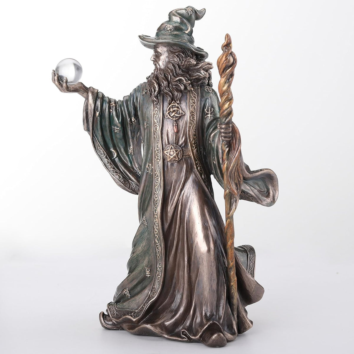 Statue de magicien inspiré de Merlin -  Veronese Design
