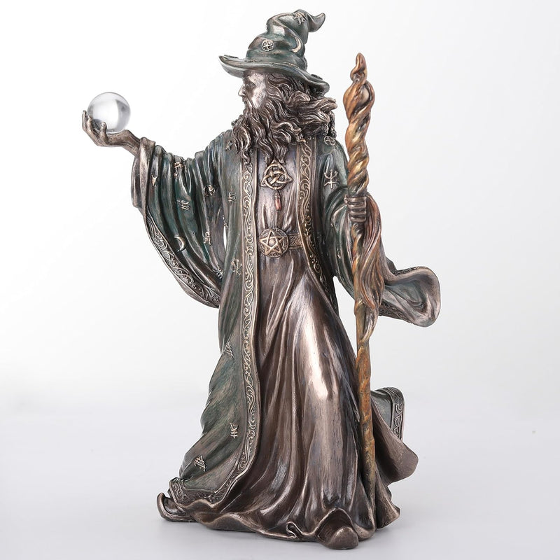 Statue de magicien inspiré de Merlin -  Veronese Design