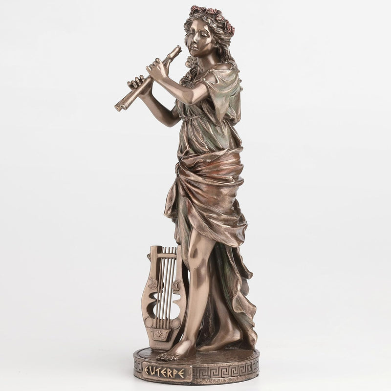 Statue Euterpe – Muse grecque de la musique - Veronese Design
