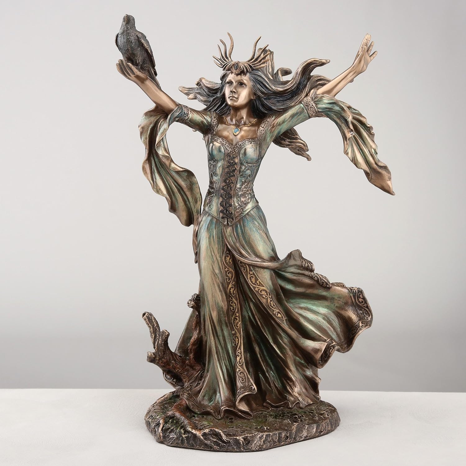 Statuette Figurine Fée Morgane - Veronese Design