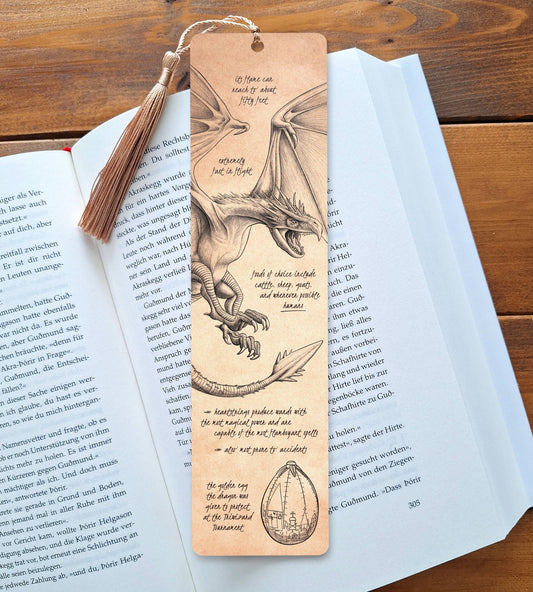 Marque-page recto‑verso « Créatures fantastiques 1 »