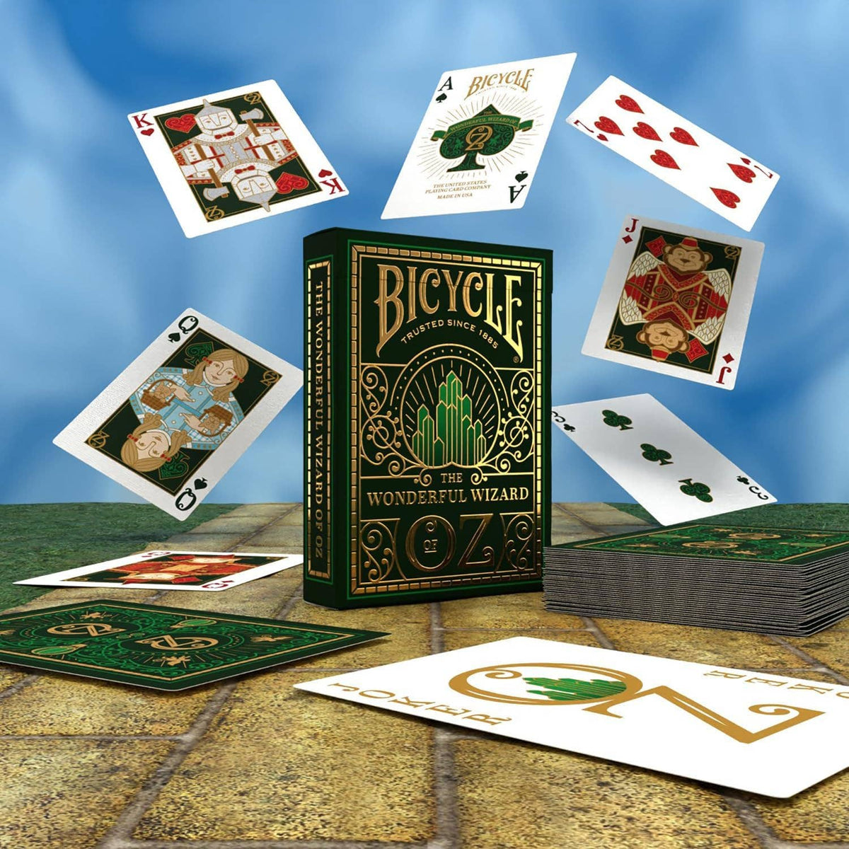 Cartes à jouer Wizard of Oz Bicycle