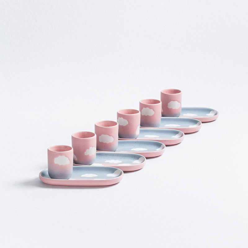 Mini plateau vide-poche Eggbach Home – Cloud Sunset – Céramique