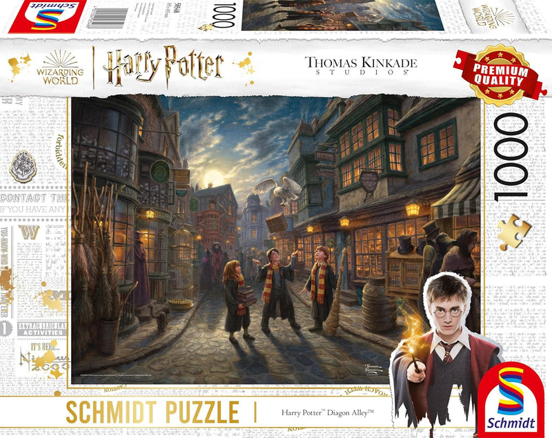 Puzzle Schmidt 1000 pièces – Harry Potter dans le Chemin de Traverse