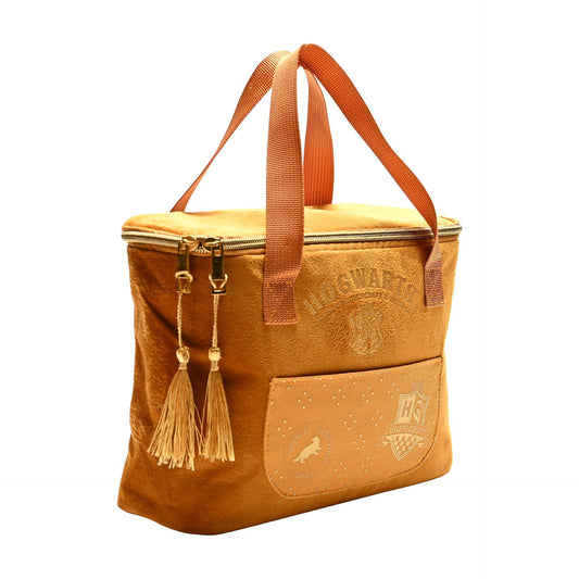 Sac à lunch Poufsouffle – Velours jaune