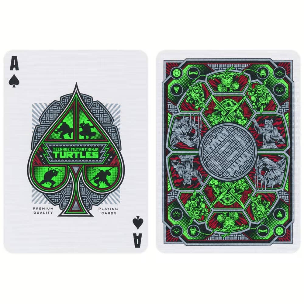 Cartes à jouer Teenage Mutant Ninja Turtles par Theory11