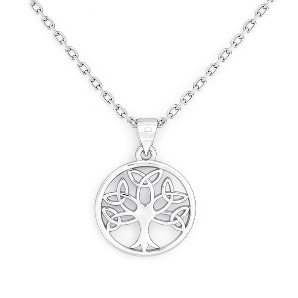 Collier Arbre de Vie Celtique en Argent 925
