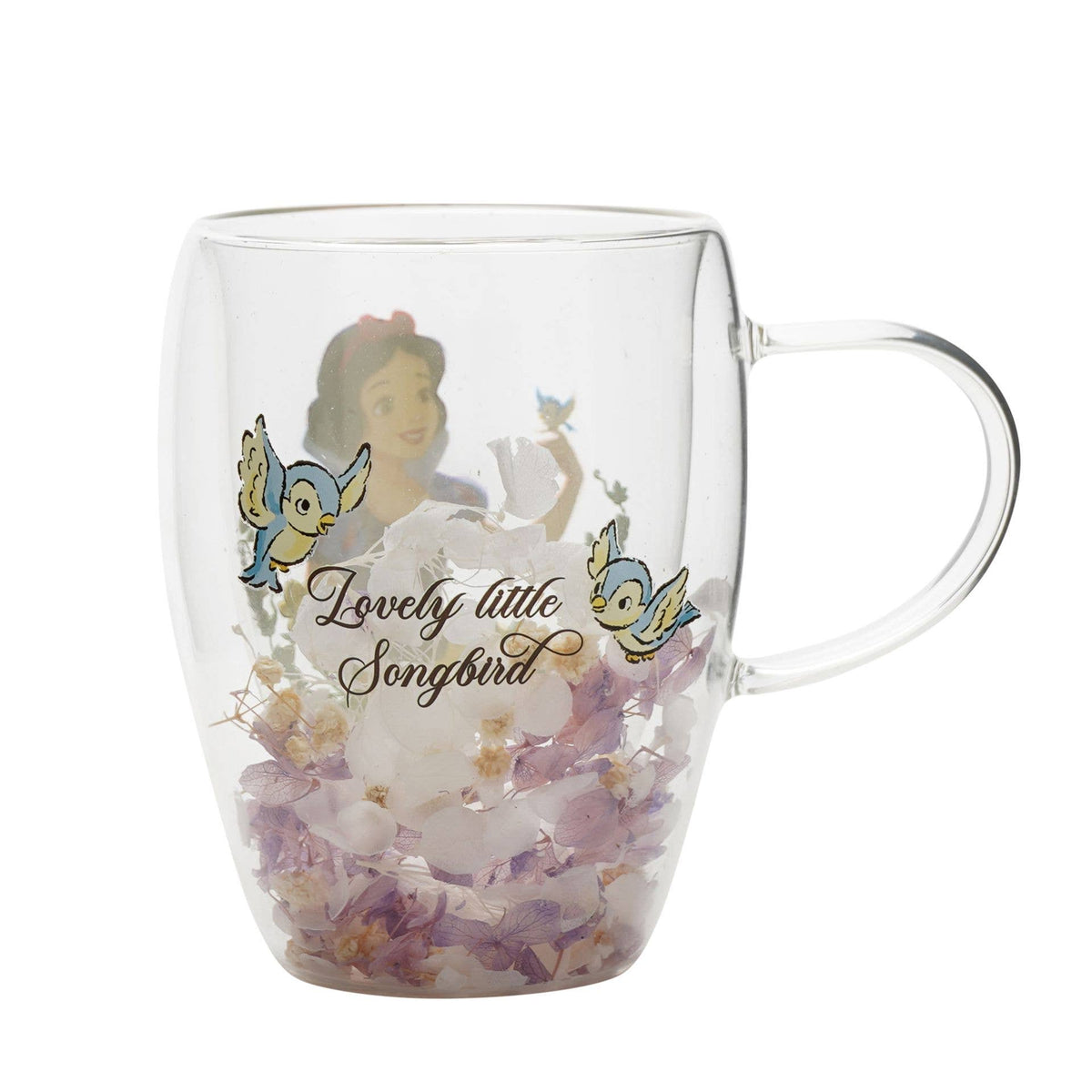 Mug en verre Disney Princesse Pastel – Blanche-Neige