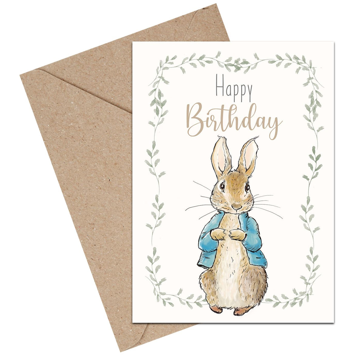 Carte d’anniversaire Pierre Lapin (Peter Rabbit)