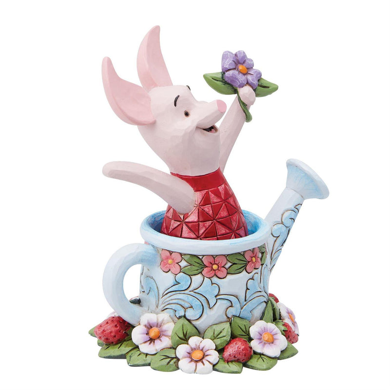 Figurine Porcinet Jim Shore Disney Traditions – Porcinet dans un arrosoir fleuri