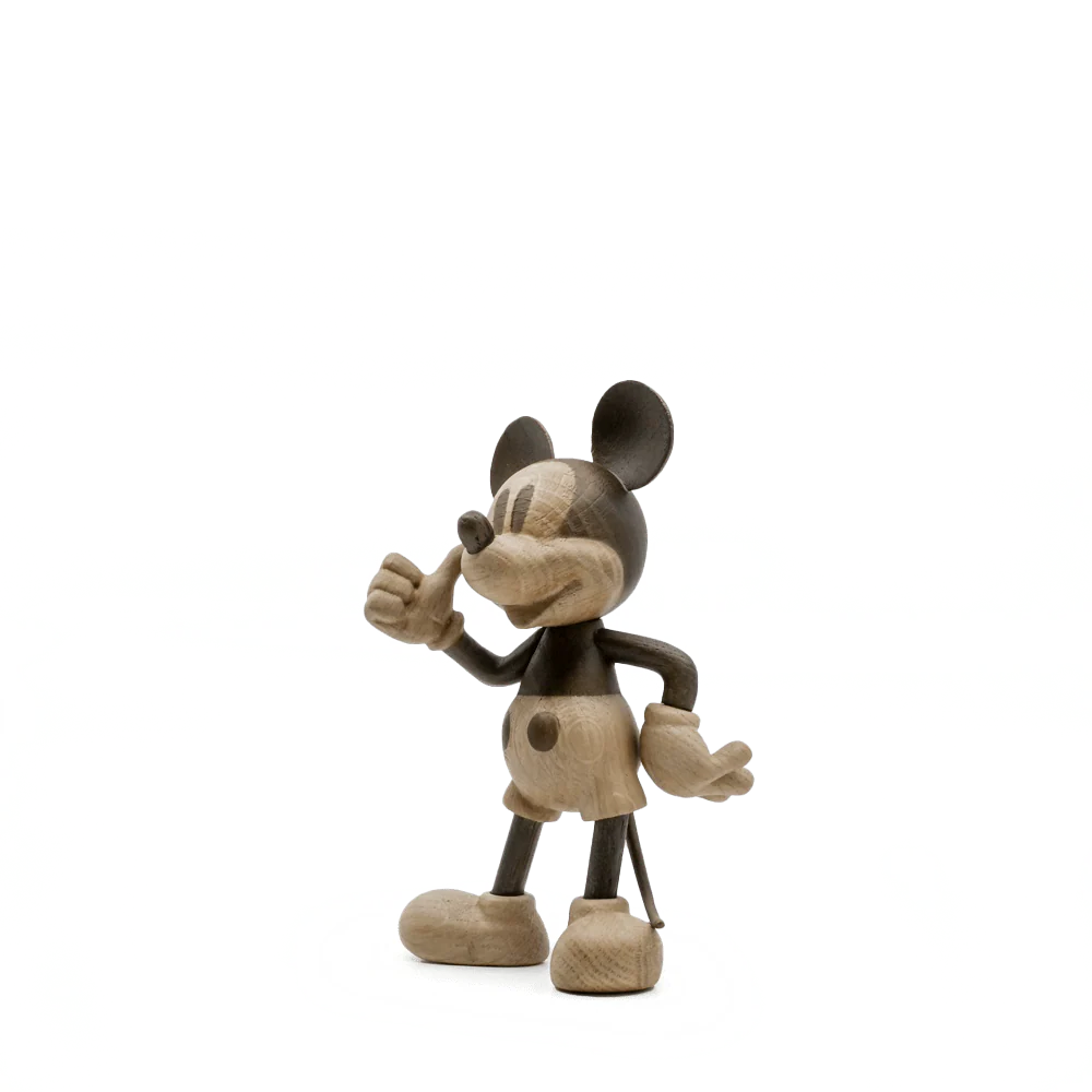 Figurine Mickey en bois - Boyhood