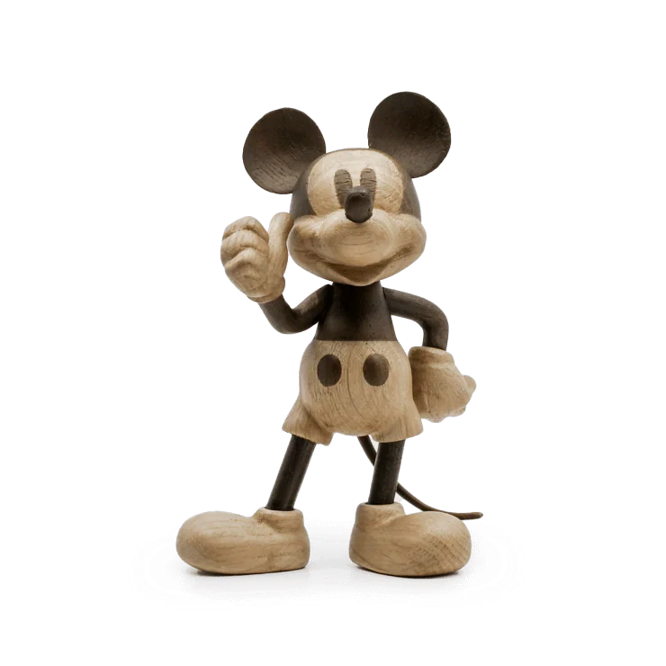 Figurine Mickey en bois - Boyhood