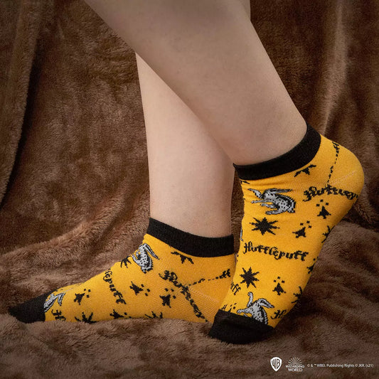 Chaussettes Harry Potter – Lot de 3 paires Poufsouffle – Taille 35/45